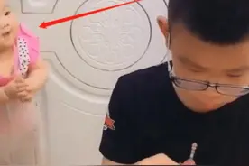 “超懒舅舅”帮忙照顾外甥女走红，网友：娃真是不能交给亲戚带图片