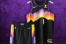 美媒列出了75周年30支球队的城市版球衣，休斯顿火箭最复古图片