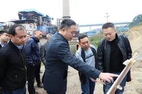 王黔到三马片区调研重点项目建设情况图片