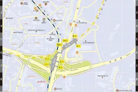 地铁环线四公里站6号出入口8月7日开通图片