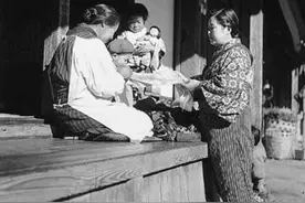 二战时疯狂的日本妇女图片