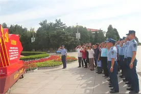 寻觅红色足迹，汲取强军力量——中部战区空军地导某部重访抗日战争纪念地侧记图片