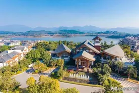 温泉养生、餐饮会议、休闲度假—英德宝墩湖湖山温泉度假村图片