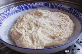 我家面筋从来不买，一碗面粉就能做，凉皮凉菜都适用，太好吃了图片