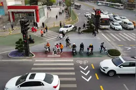 西安五路口十字交通组织又升级了！图片