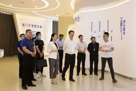 邯郸市政府党组成员徐科华到邯郸北科创新中心调研图片
