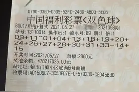 石家庄彩民停机前胆拖投中1037万 从此安安生生过日子图片