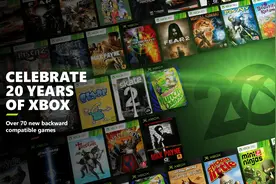 微软XBOX创立20周年纪念，宣布70多款经典游戏系列向下兼容图片
