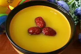 美食分享：南瓜米糊、鸡蛋玉米羹、小米红枣粥的简单做法图片