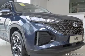 2021款现代ix35到店，外观改款，换装中控屏，配电子手刹图片
