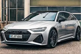 破百3.2秒 奥迪御用改装厂推RS6 Avant ABT 搭载4.0T八缸V-twin图片