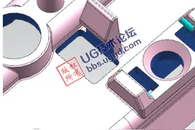 分模时如何快速创建插穿补孔实体图片