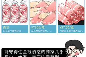 火锅店“假肉”制作过程被曝光！原料差价10倍，吃多了有害健康图片