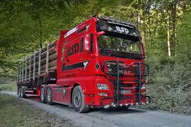 曼恩TGX也有生活舱卡车？脑洞大开的设计图片