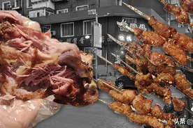 撸串不是重点，主要是为了啃这两个烤大骨头图片