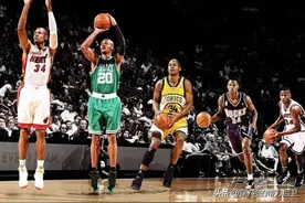 勒布朗·詹姆斯身边最可靠的五大三分射手图片