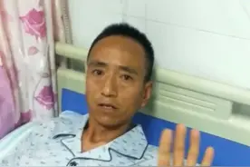 甘肃死亡马拉松幸存选手：怕失去意识，用带刺的草扎自己，双膝磨烂图片