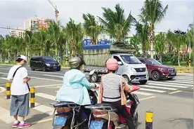 海口龙昆南延长线将建两座人行天桥图片