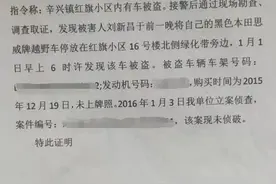 车辆被盗三年后找回，车主却遇到大麻烦图片