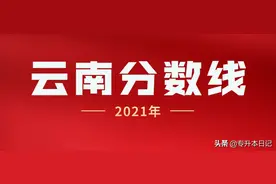 2021年云南专升本考试各专业类别分数线图片