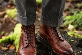 不一样的“鳄鱼皮”，来自印尼的“爱马仕”皮鞋图片