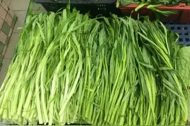 水菜，你们是这样叫吗，现在当季的菜类，非常下饭的一种菜图片