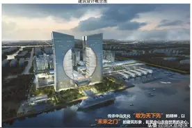 中山翠亨新区220米+“未来之门”双子塔建筑来了图片