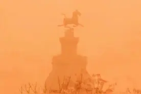 沙尘暴，河西人挥之不去的恶梦图片