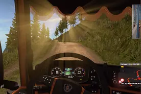 欧卡2：Promods之旅，斯堪尼亚S730匹马力上坡居然没力