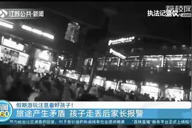 不能任性！旅途中产生矛盾 儿童赌气走开后与家长失去联系图片