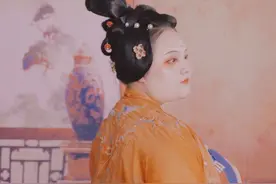 西安女孩以胖为美模仿杨贵妃，成名后不惧流言，素颜照首次曝光图片