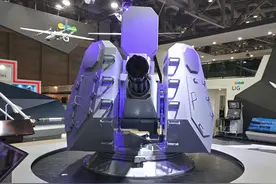 7管加特林！韩国展示新型近防炮，匹配相控阵雷达超越美国近防炮图片