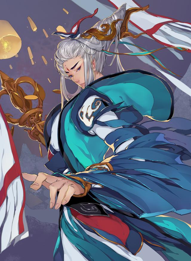 唯美国漫风格《三国罗曼史》游戏卡牌高清原画 女性版三国人物欣赏