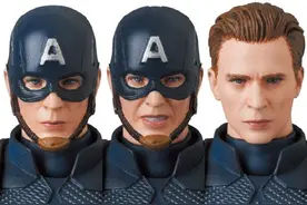 MAFEX Avengers: 复仇者联盟 终局之战 美国队长6寸可动人偶图片