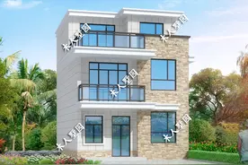 都说我家房子太简单，7.5米宽建成这样，还有什么可抱怨的？图片