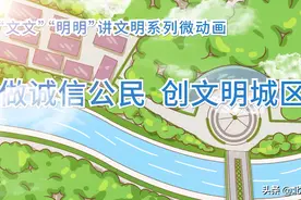 房山创城宣传系列微动画（二）——做诚信公民 创文明城区图片