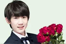 王源和玫瑰花也太搭了吧！玫瑰少年，像花一样美好的少年图片