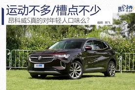 运动不多/槽点不少 昂科威S真的对年轻人口味么？图片
