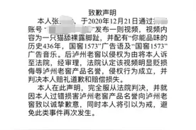 视频配“国窖1573”是否都要追责？泸州老窖回应：会有专人跟进图片