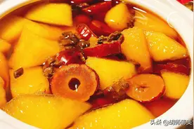 春天，苹果和决明子一起煮，我家每周喝2回，很多人不知道有啥用图片