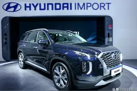 现代原装进口7座SUV上市，3.5LV6动力，29.88万起图片