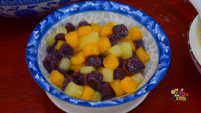 广式三色芋圆做法，配方和步骤全分享，厨房小白也能学会