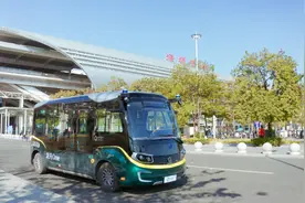 无人公交来深圳了！市民可免费申请月卡图片