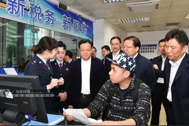 陈武在广西税务局调研时强调 不折不扣抓好减税降费政策落实图片
