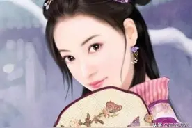 女子出上联：“面对面吃面”，和尚脱口而出下联，女子听后脸通红图片