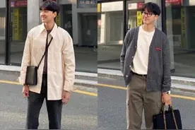 简单又干净的男友穿搭图片