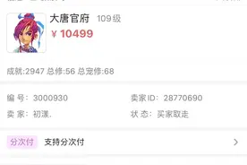 藏宝阁买到神威大唐官府，这个面板是真的强！图片