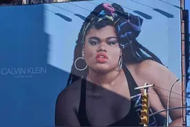 黑人变性大码女模特的内衣广告，冒犯到你了吗？图片