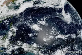 台风胚胎过关岛现复活迹象，难道是美国气象武器？分析：形势不明图片