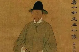 别人笑我太疯癫，我笑他人看不穿，风流才子唐伯虎！图片
